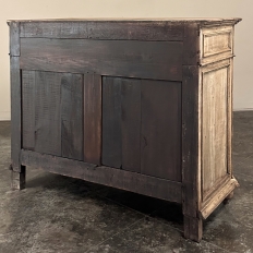 18th Century Country French Louis XIII Buffet in Stripped Oak