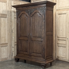 Grand 18th Century Country French Louis XIV Armoire