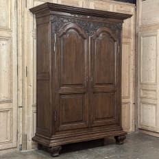 Grand 18th Century Country French Louis XIV Armoire