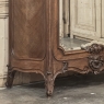 Belle Epoque French Walnut Serpentine Armoire from Paris ca.1900