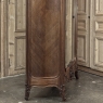 Belle Epoque French Walnut Serpentine Armoire from Paris ca.1900