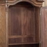 Belle Epoque French Walnut Serpentine Armoire from Paris ca.1900