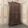 Belle Epoque French Walnut Serpentine Armoire from Paris ca.1900