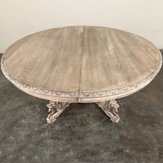 19th Century French Renaissance Pedestal Dining ~ Center Table