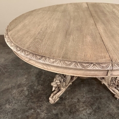 19th Century French Renaissance Pedestal Dining ~ Center Table