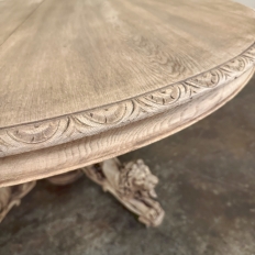 19th Century French Renaissance Pedestal Dining ~ Center Table