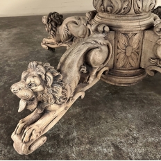 19th Century French Renaissance Pedestal Dining ~ Center Table