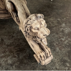 19th Century French Renaissance Pedestal Dining ~ Center Table