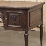 Antique French Louis XVI Walnut Desk by Hirler of Alsace