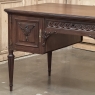 Antique French Louis XVI Walnut Desk by Hirler of Alsace