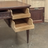 Antique French Louis XVI Walnut Desk by Hirler of Alsace