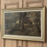Antique Framed Oil Painting on Canvas signed A. Heins