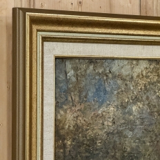 Antique Framed Oil Painting on Canvas signed A. Heins