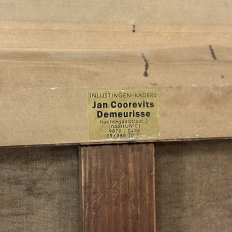 Antique Framed Oil Painting on Canvas signed A. Heins