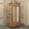 19th Century French Faux Bamboo Armoire