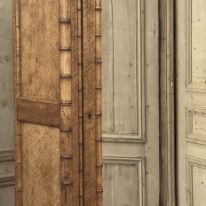 19th Century French Faux Bamboo Armoire