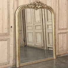 19th Century French Napoleon III Period Gilded Mirror