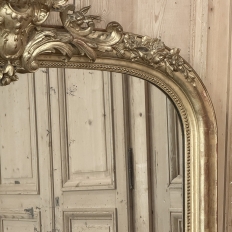 19th Century French Napoleon III Period Gilded Mirror