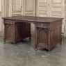 Mid-Century Neogothic Executive Desk by Jansen & Sons of Amsterdam