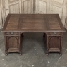 Mid-Century Neogothic Executive Desk by Jansen & Sons of Amsterdam