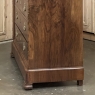 19th Century French Louis Philippe Walnut Marble Top Commode