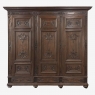 Grand 19th Century Louis XIV Liegeoise Triple Armoire