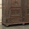 Grand 19th Century Louis XIV Liegeoise Triple Armoire