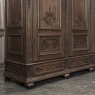 Grand 19th Century Louis XIV Liegeoise Triple Armoire