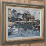 Framed Oil Painting on Canvas ~ Port de Plaisance by Pol Renar