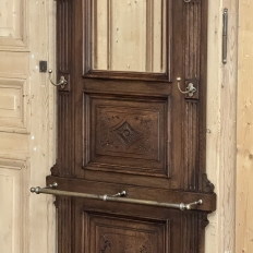 19th Century French Neoclassical Walnut Hall Tree