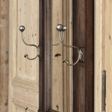 19th Century French Neoclassical Walnut Hall Tree