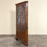 Antique English Georgian Corner Curio Cabinet ~ Display Case