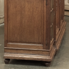 19th Century French Louis XVI Marble Top Display Buffet