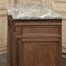 19th Century French Louis XVI Marble Top Display Buffet