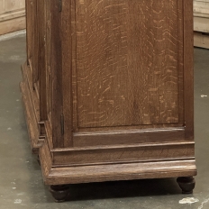 19th Century French Louis XVI Marble Top Display Buffet