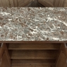 19th Century French Louis XVI Marble Top Display Buffet
