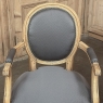 Pair Antique French Louis XVI Armchairs ~ Fauteuils