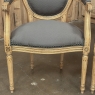 Pair Antique French Louis XVI Armchairs ~ Fauteuils