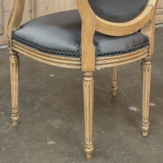 Pair Antique French Louis XVI Armchairs ~ Fauteuils