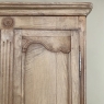 19th Century Country French Armoire in Stripped Oak