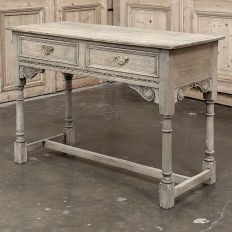 English Rustic Antique Side Table