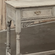 English Rustic Antique Side Table