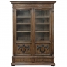 19th Century French Louis XVI Walnut Bookcase