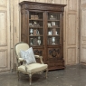 19th Century French Louis XVI Walnut Bookcase