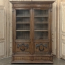 19th Century French Louis XVI Walnut Bookcase