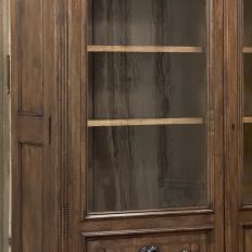 19th Century French Louis XVI Walnut Bookcase