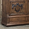 19th Century French Louis XVI Walnut Bookcase