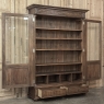 19th Century French Louis XVI Walnut Bookcase