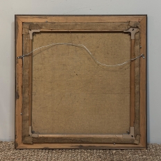 Framed Still Life Oil Painting on Canvas by G. Davoise