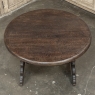 Antique Rustic Spanish Round Center Table